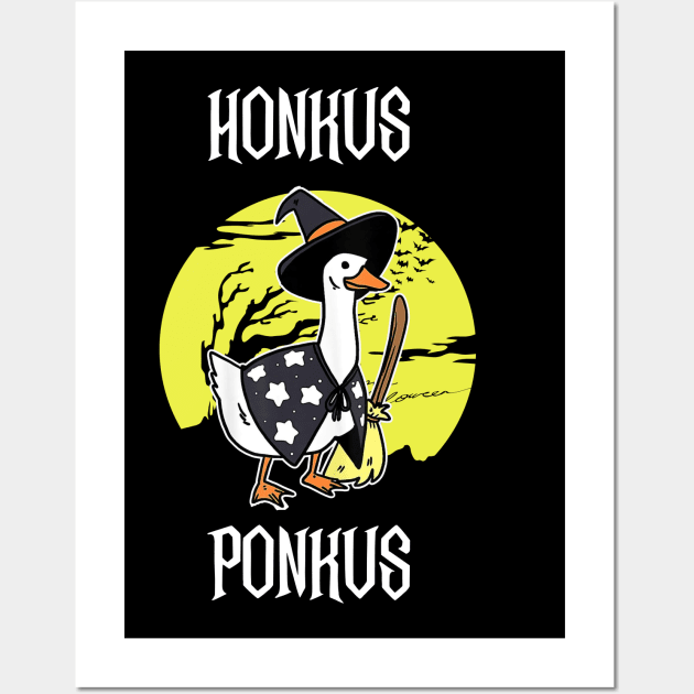 Honkus Ponkus | Honkus Ponkus Duck | Halloween Wall Art by OrionBlue